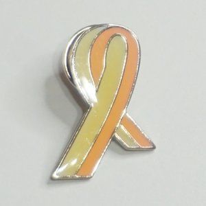 2/$10 - Striped Ribbon Pin